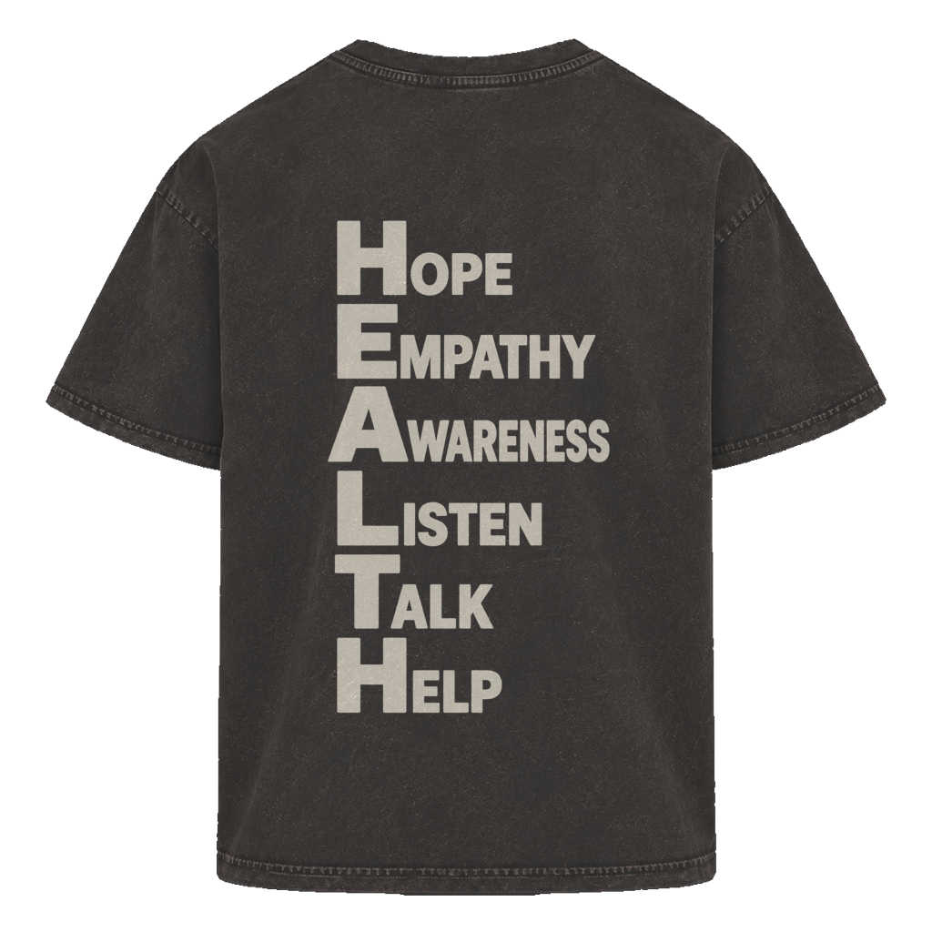 Oversize Washed T-Shirt health