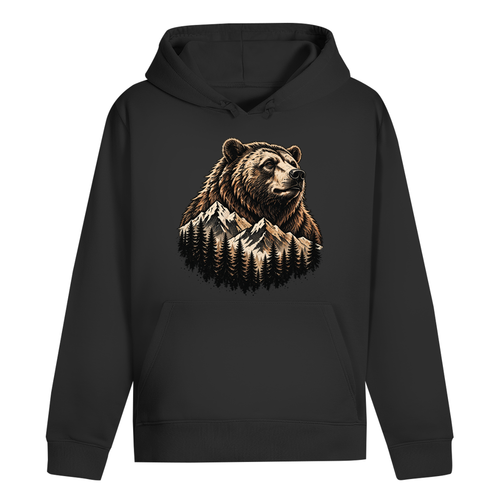 ST/ST Drummer Hoodie Daddybaer Baer Berge