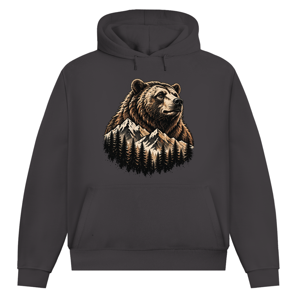 Herren Promo Hoodie Daddybaer Baer Berge