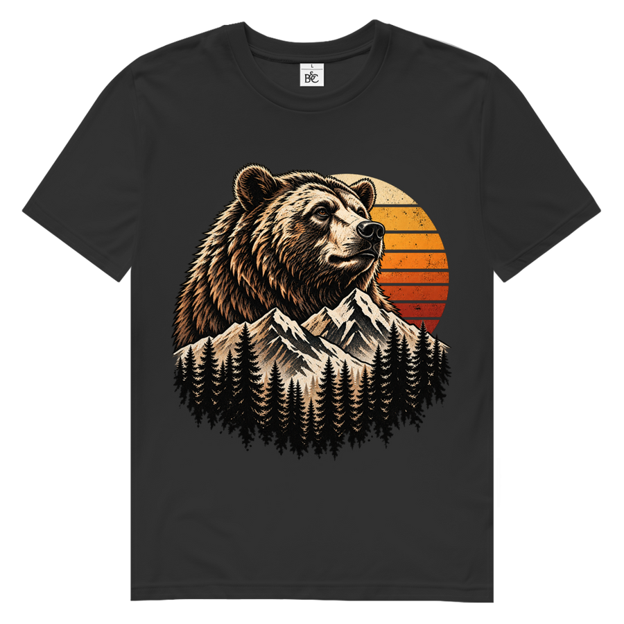 Daddybaer Natur – Premium Bio T-Shirt