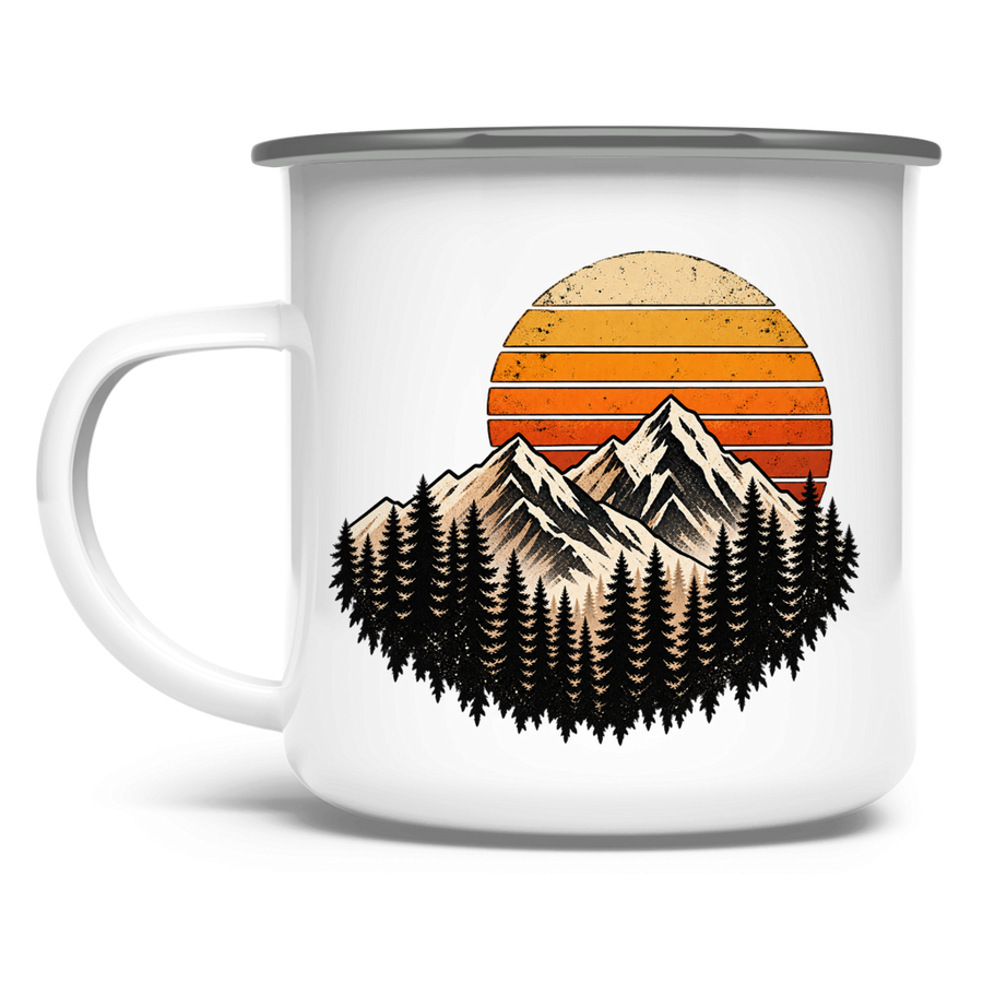 Daddybaer Natur – Emailletasse