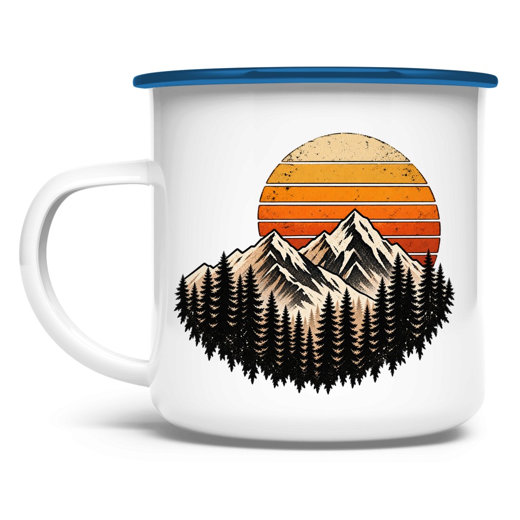 Daddybaer Natur – Emailletasse