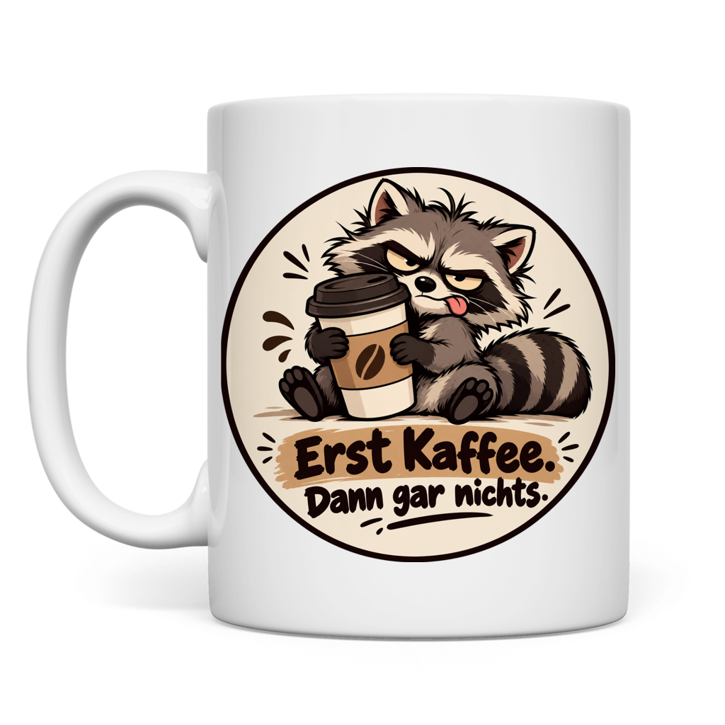 Keepsake Kaffee – Katze: Erst Kaffee