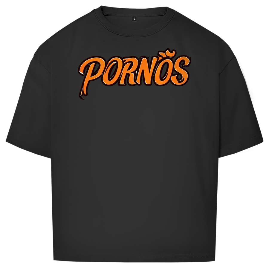 PORNÖS – Oversize T-Shirt – Frontdruck