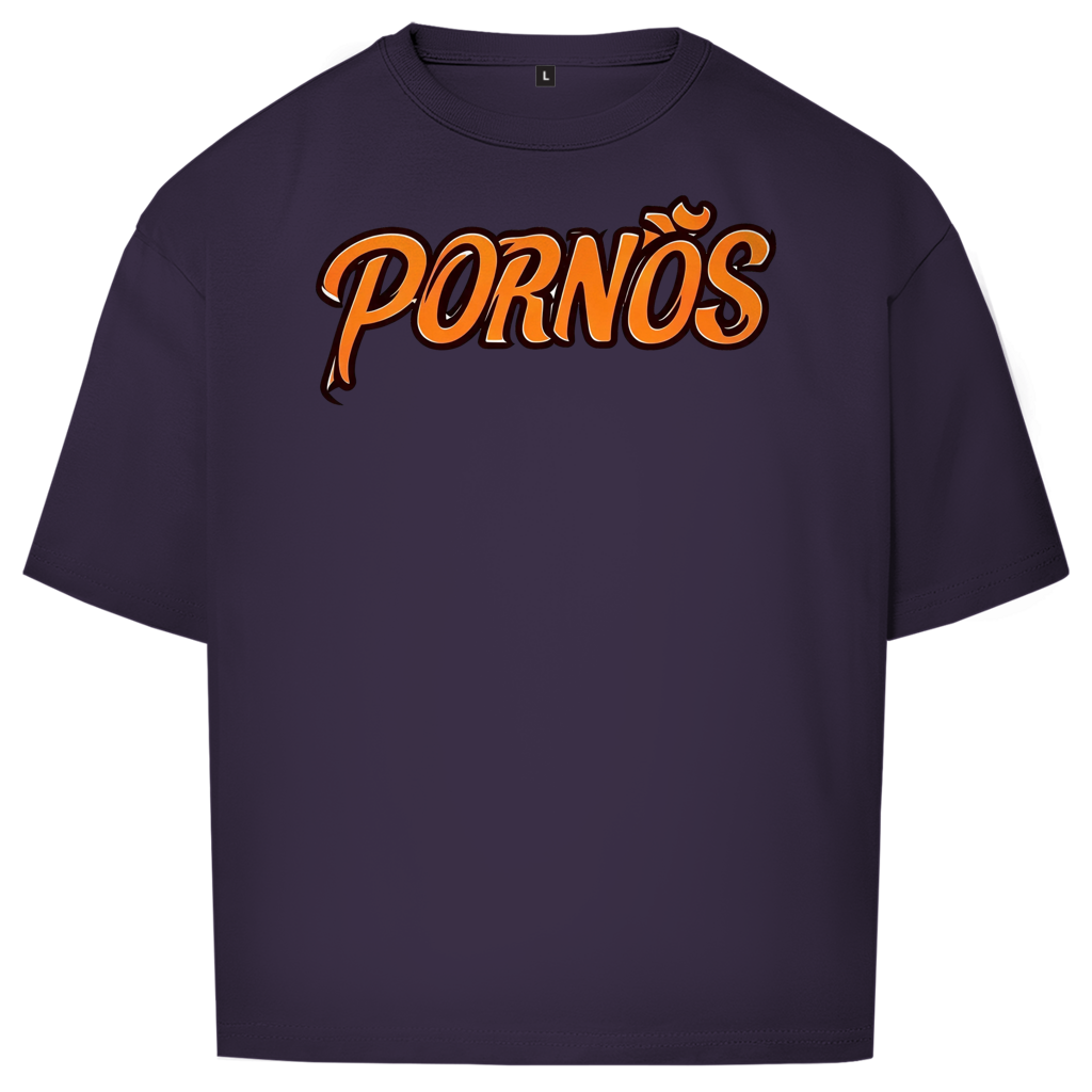PORNÖS – Oversize T-Shirt – Frontdruck