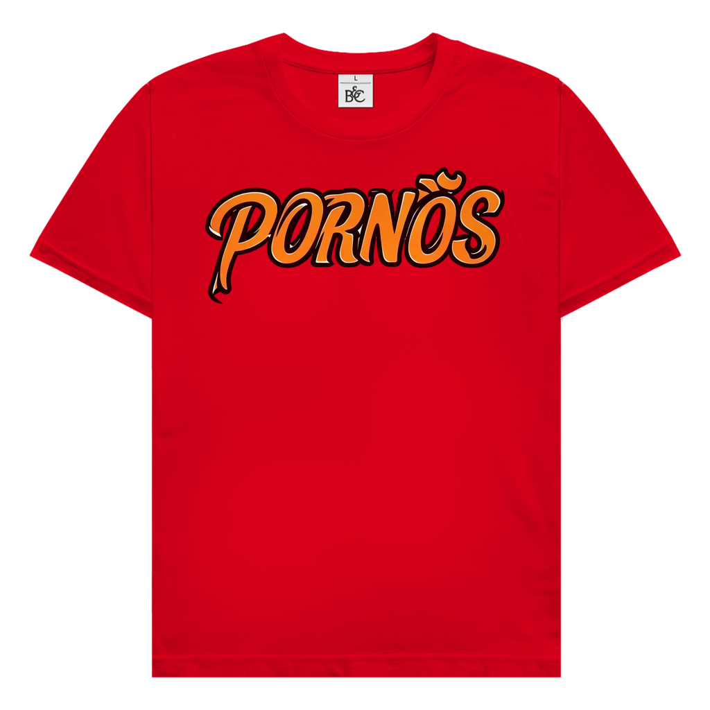 PORNÖS – Herren T-Shirt – Frontdruck