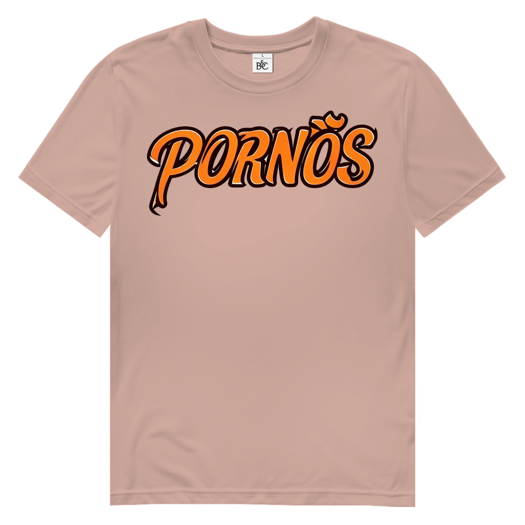 PORNÖS – Herren Premium Bio T-Shirt – Frontdruck