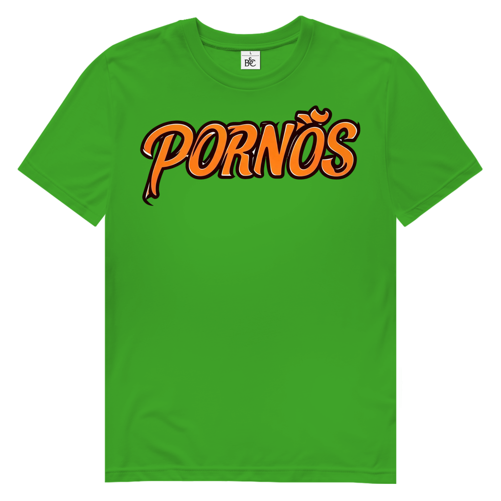 PORNÖS – Herren Premium Bio T-Shirt – Frontdruck
