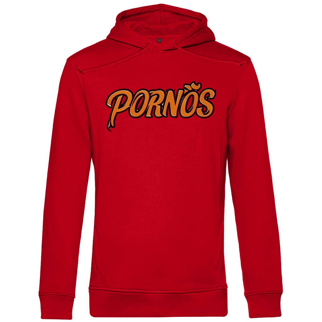 PORNÖS – Herren Premium Bio Hoodie – Frontdruck