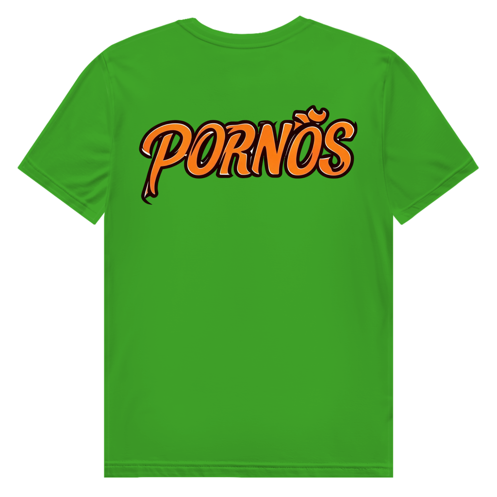 PORNÖS – Herren Premium Bio T-Shirt – Backdruck