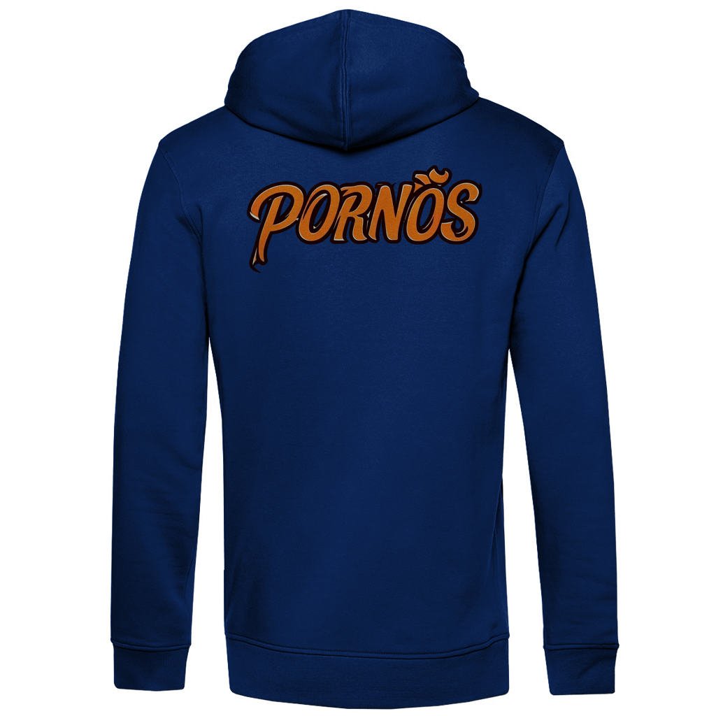 PORNÖS – Herren Premium Bio Hoodie – Backdruck
