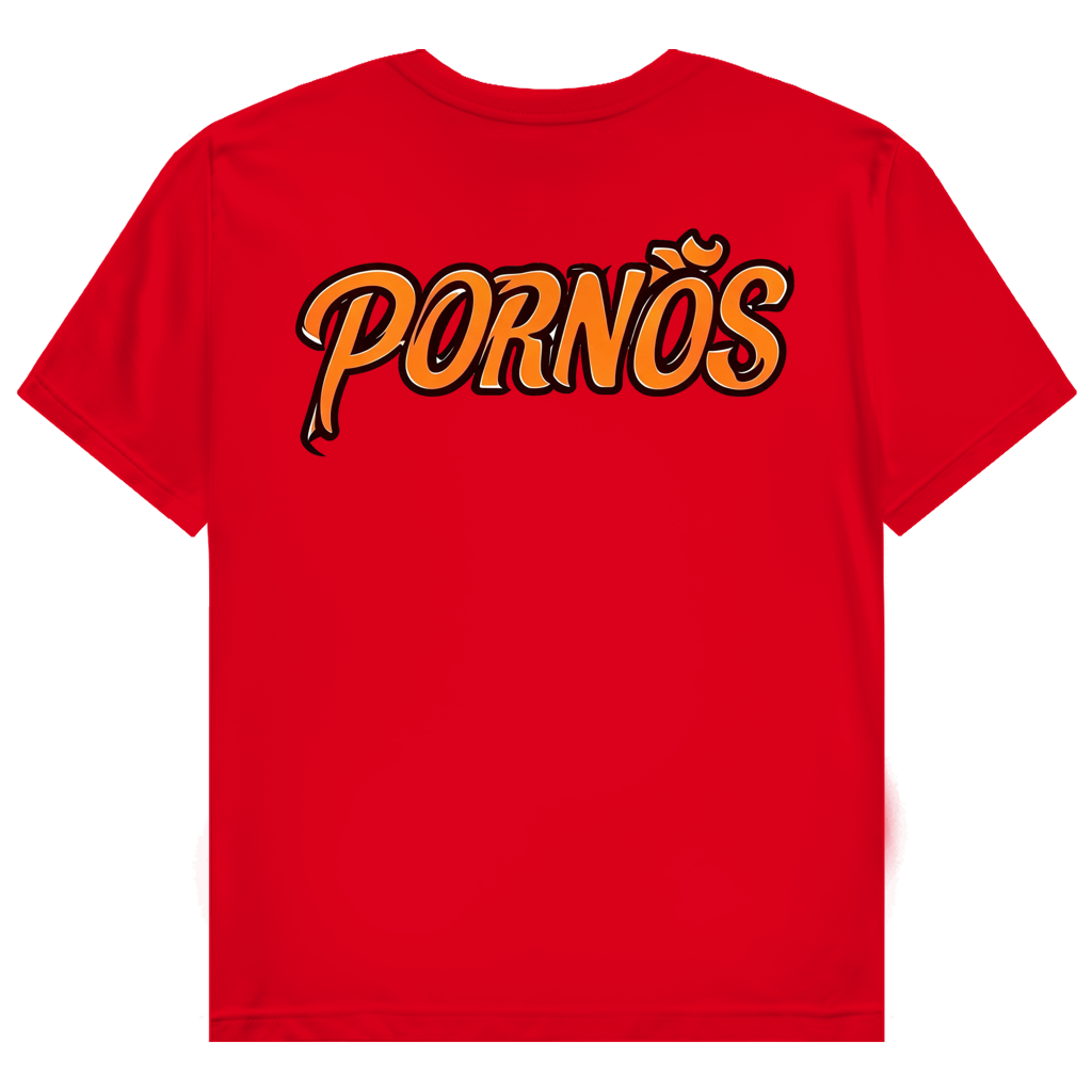 PORNÖS – Damen T-Shirt – Backdruck