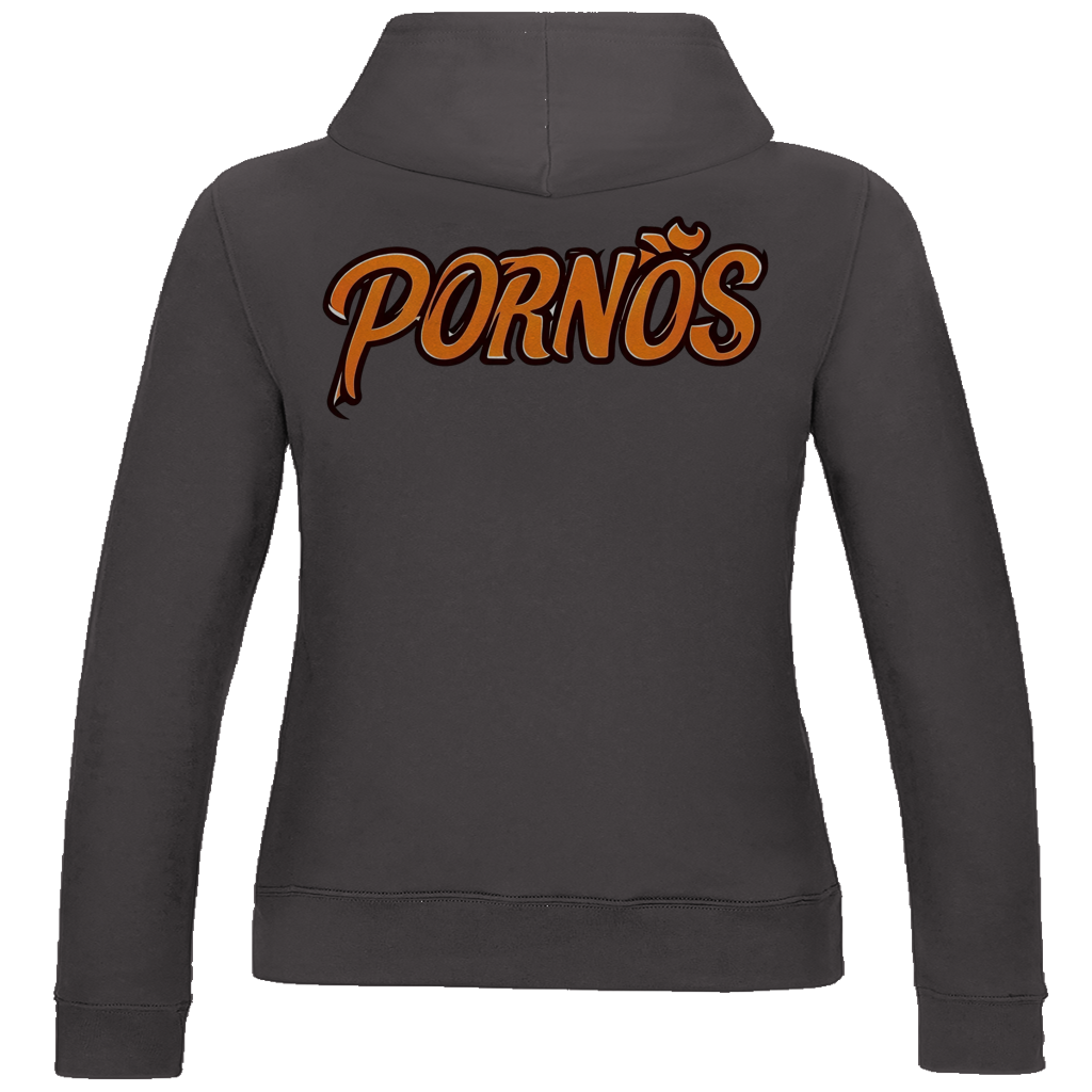 PORNÖS – Damen Hoodie – Backdruck