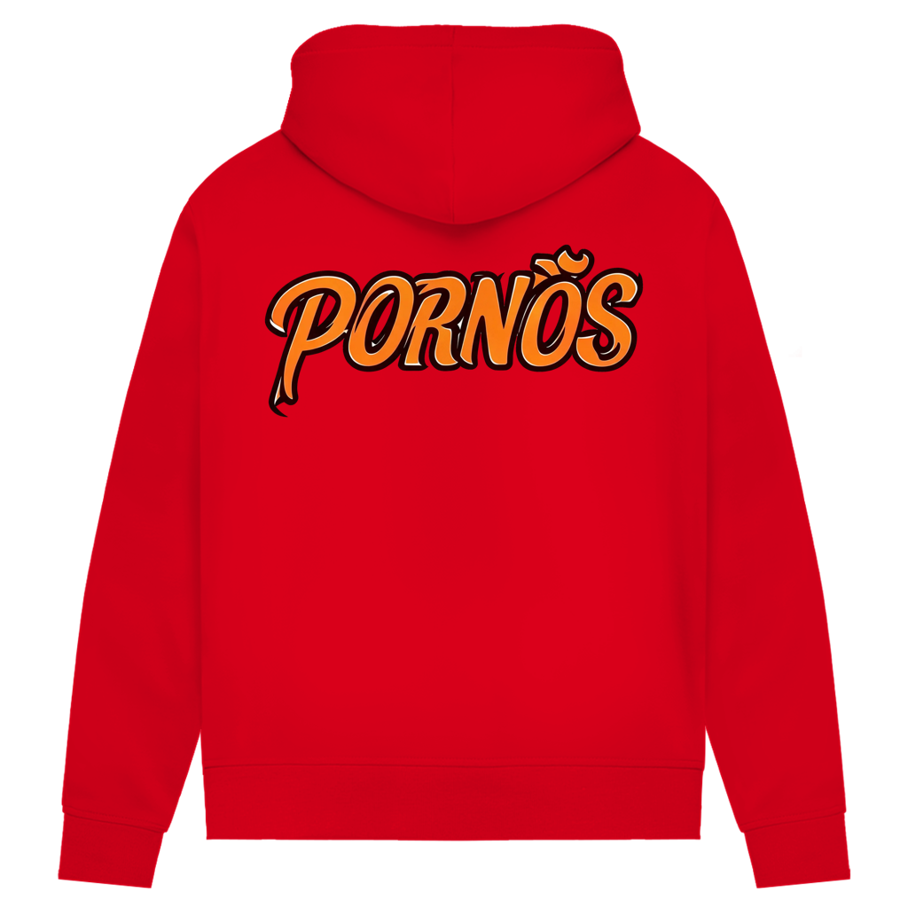 PORNÖS – Damen Premium Bio Hoodie – Backdruck