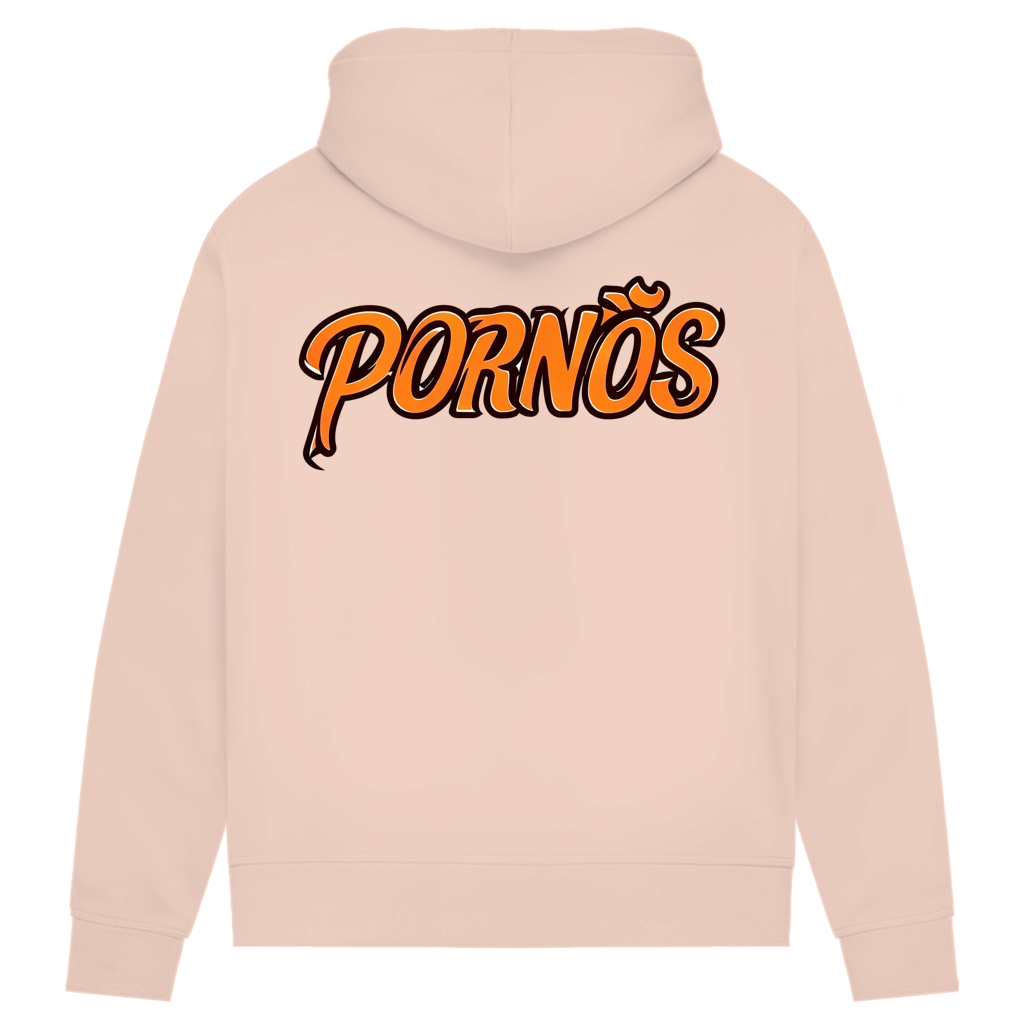 PORNÖS – Damen Premium Bio Hoodie – Backdruck