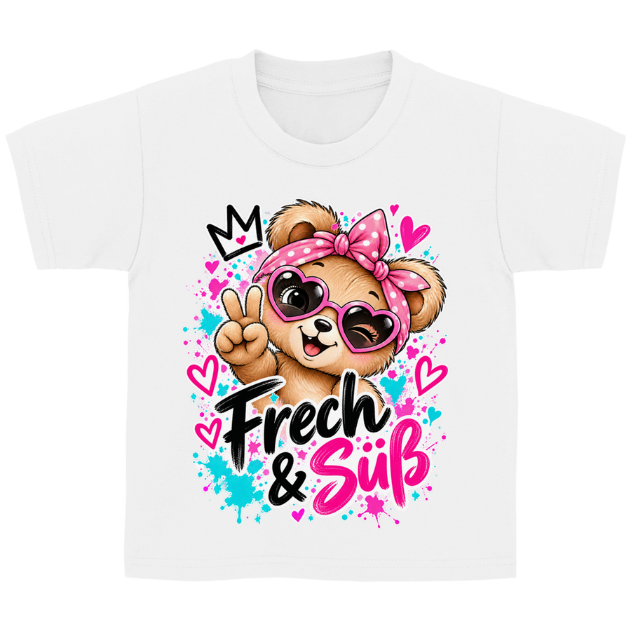 Freche Bärenbande – Mädchen T-Shirt – Frech & Süß