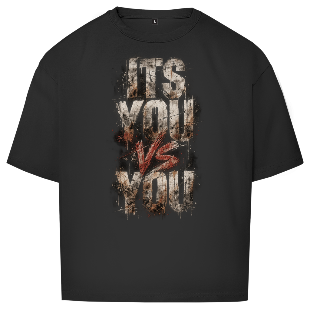 Oversize T-Shirt You vs You – Grunge