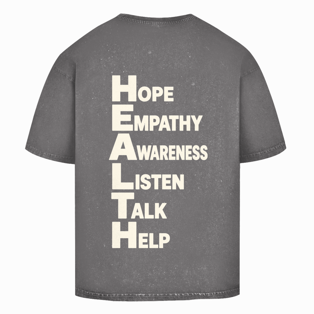 Oversize Washed T-Shirt health