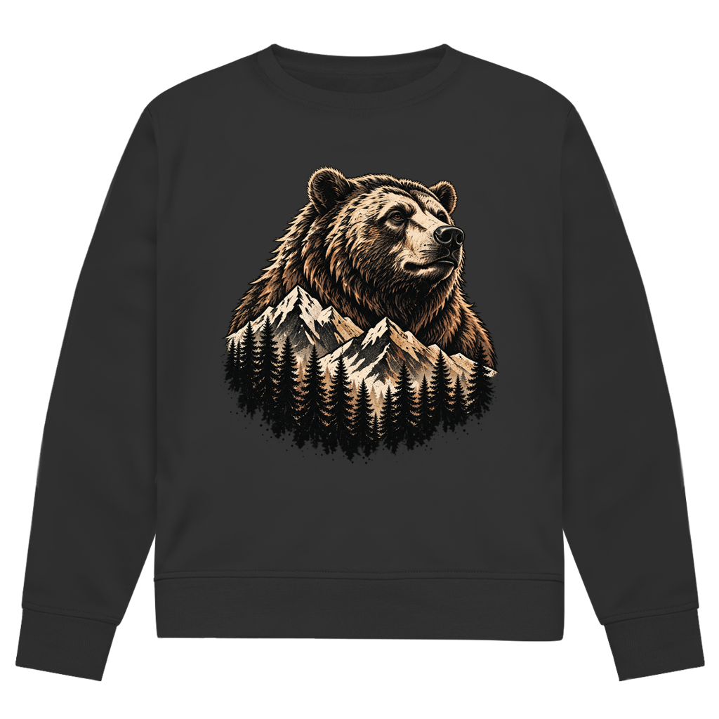 Daddybaer Natur – Premium Bio Sweatshirt