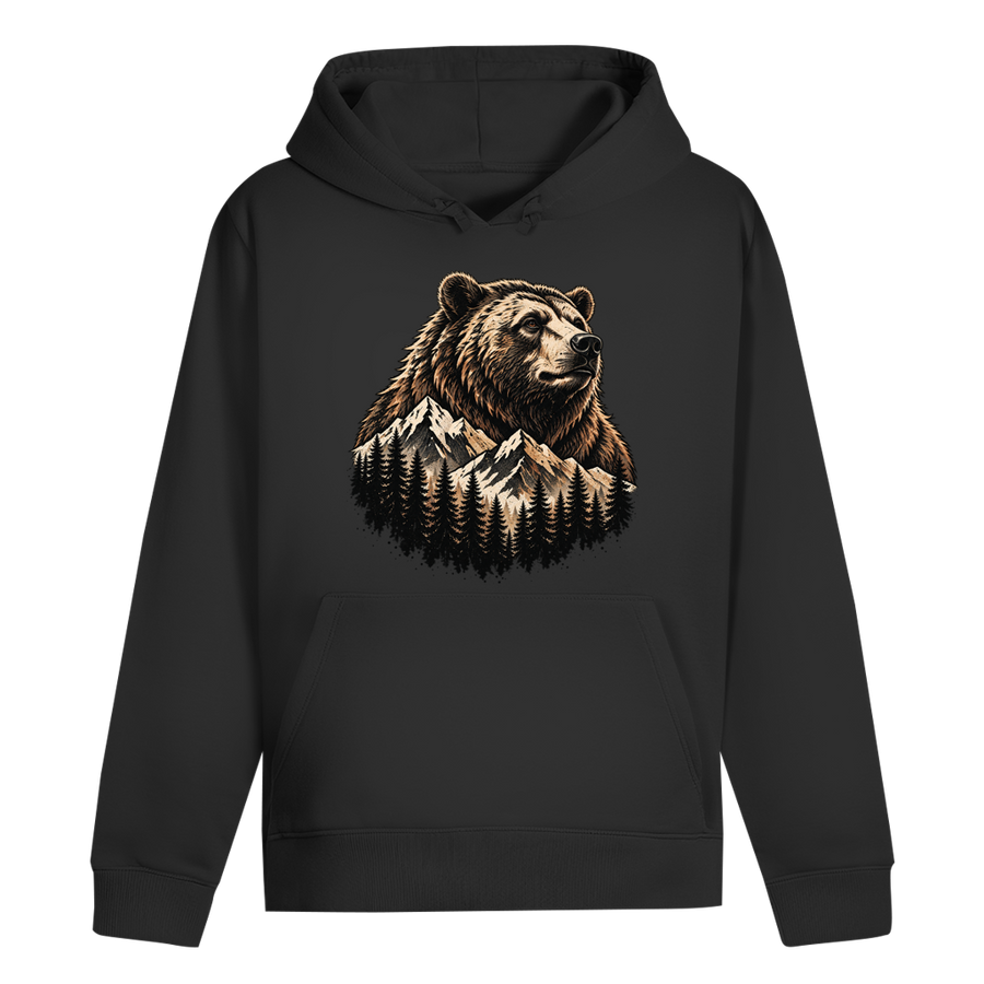 ST/ST Drummer Hoodie Daddybaer Baer Berge