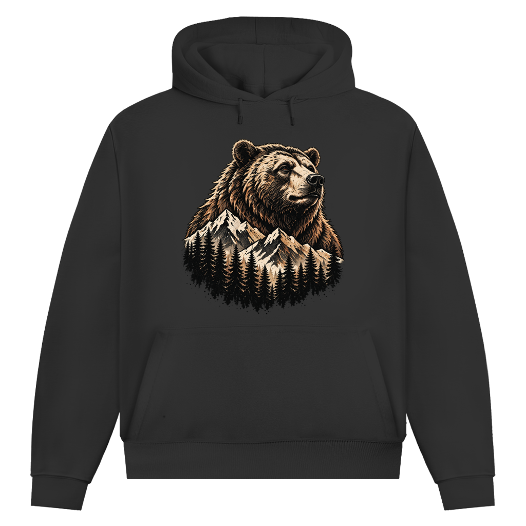 Herren Promo Hoodie Daddybaer Baer Berge