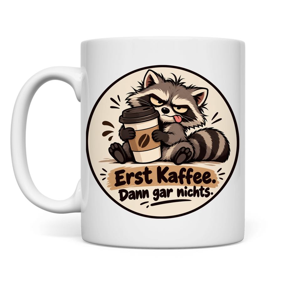 Keepsake Kaffee – Katze: Erst Kaffee