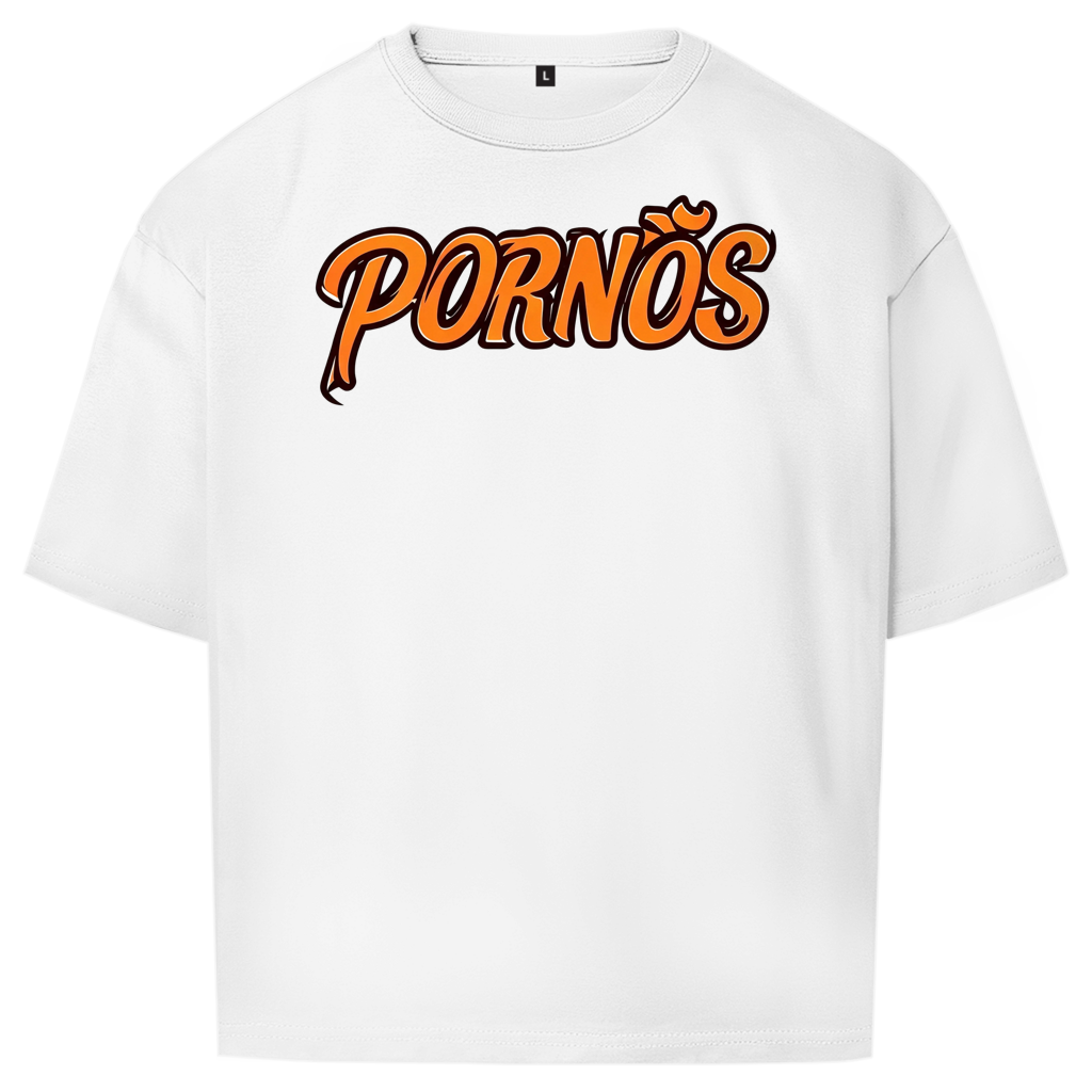PORNÖS – Oversize T-Shirt – Frontdruck
