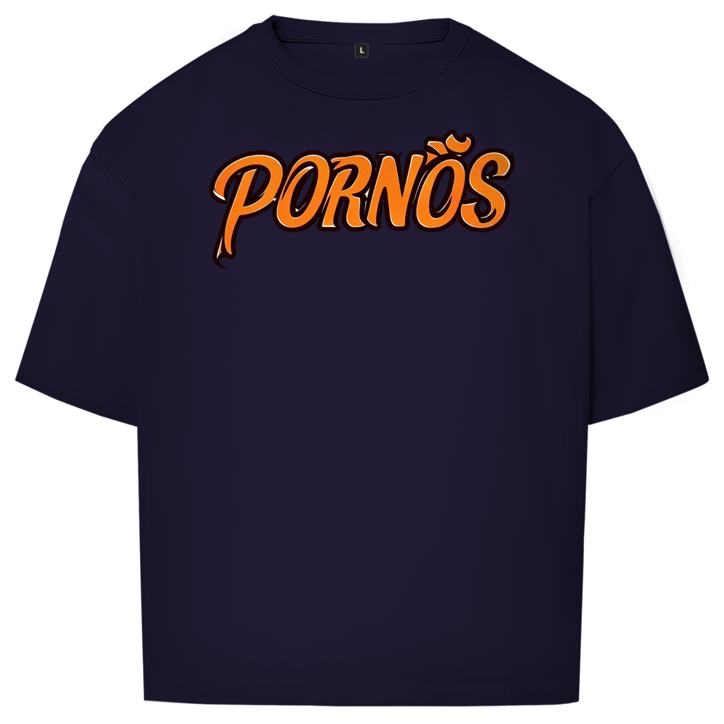 PORNÖS – Oversize T-Shirt – Frontdruck