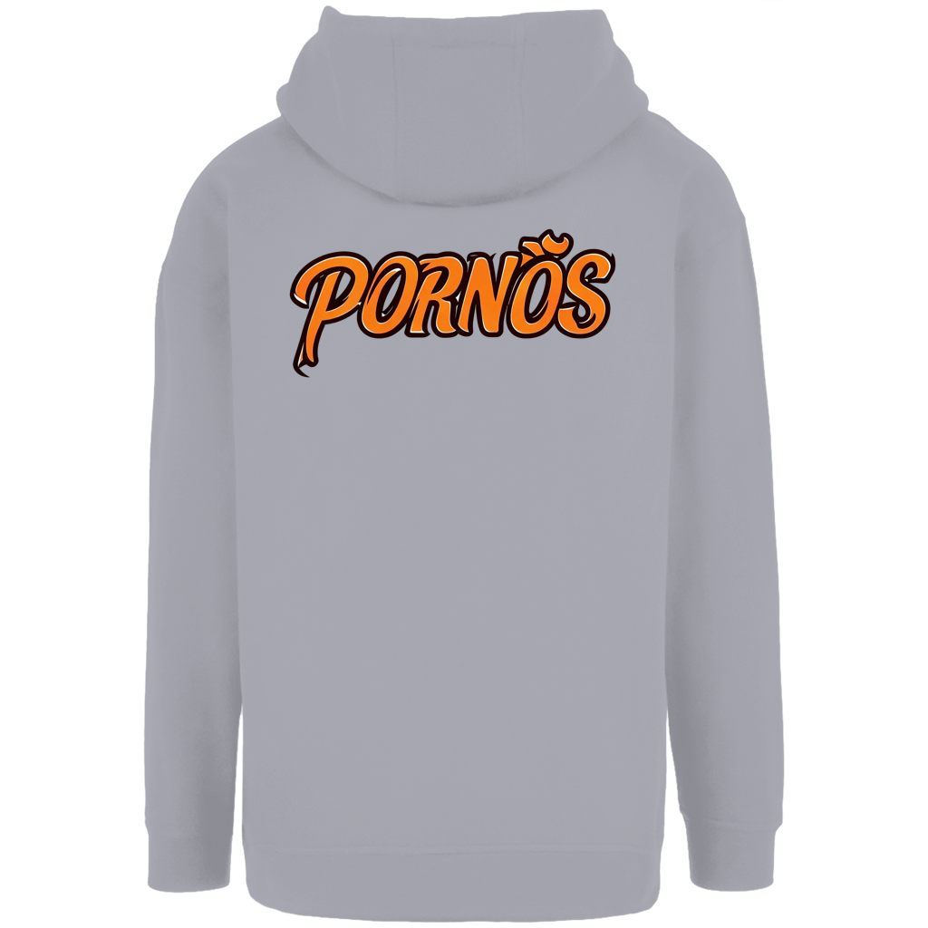 PORNÖS – Unisex Oversize Hoodie – Backdruck