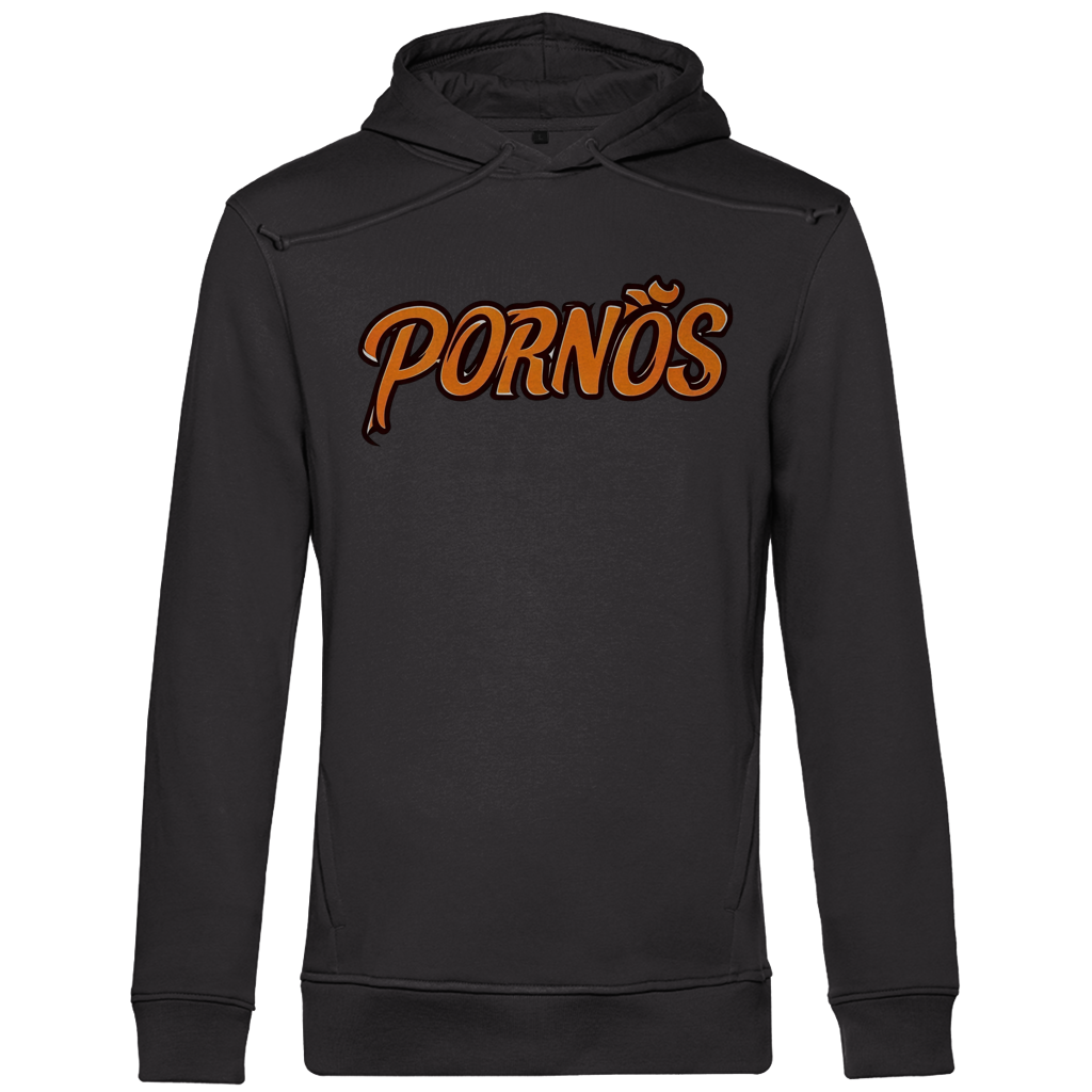 PORNÖS – Herren Premium Bio Hoodie – Frontdruck