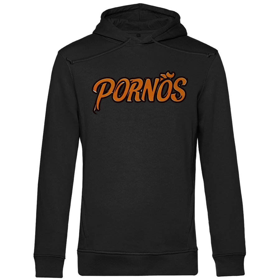 PORNÖS – Herren Premium Bio Hoodie – Frontdruck