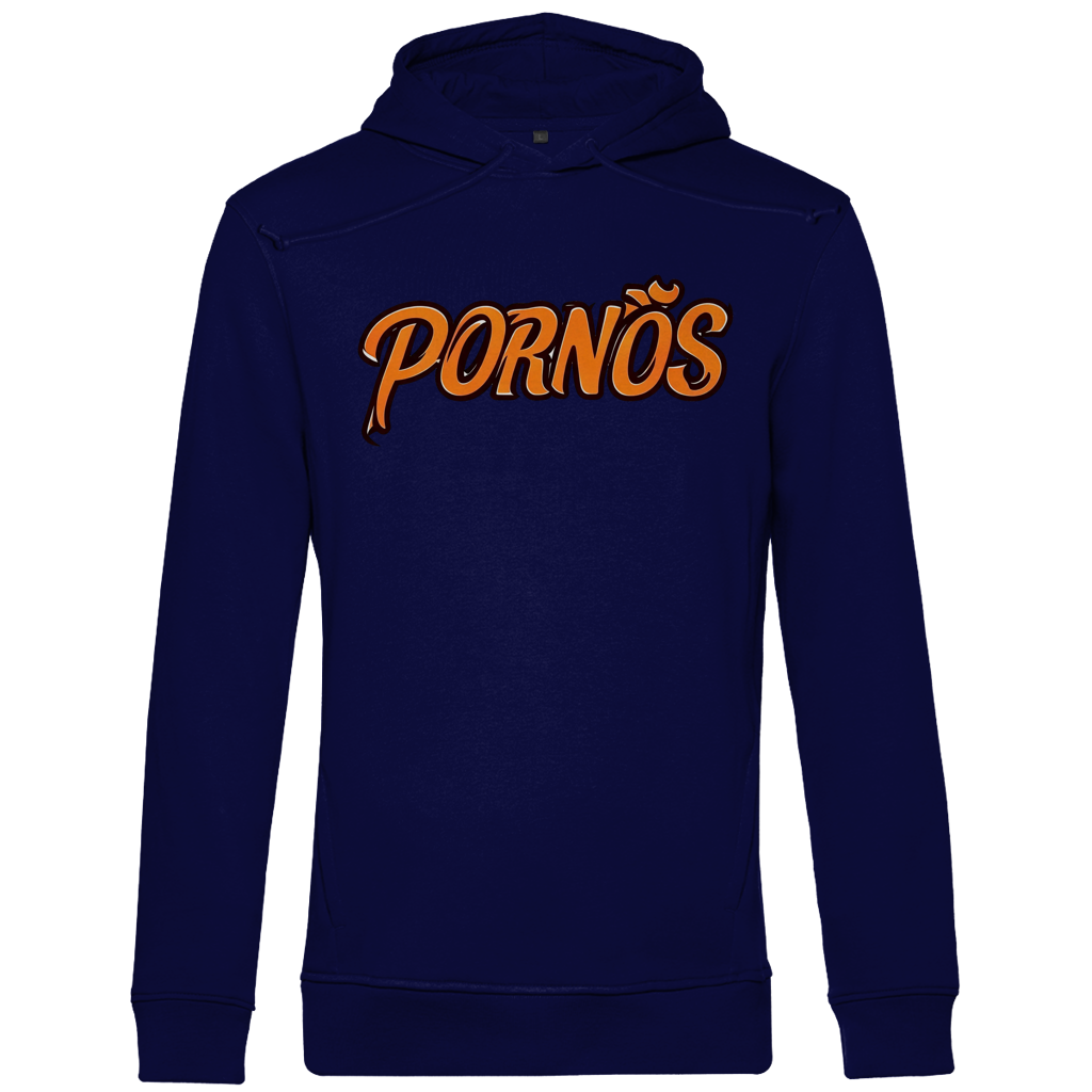 PORNÖS – Herren Premium Bio Hoodie – Frontdruck