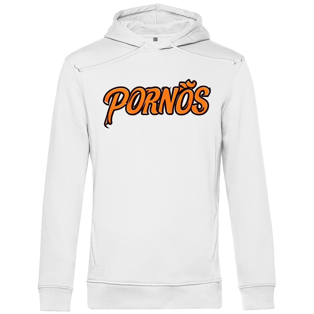 PORNÖS – Herren Premium Bio Hoodie – Frontdruck