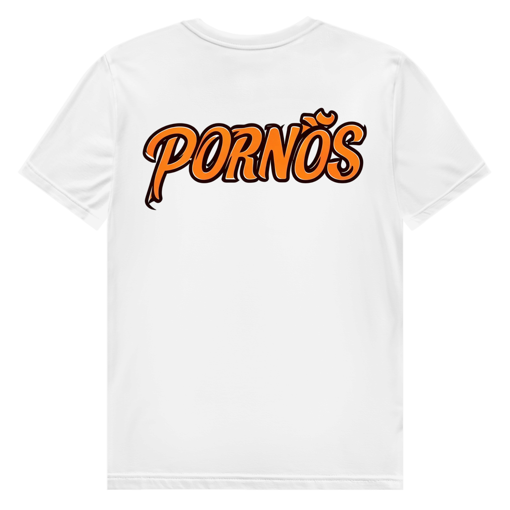 PORNÖS – Herren Premium Bio T-Shirt – Backdruck
