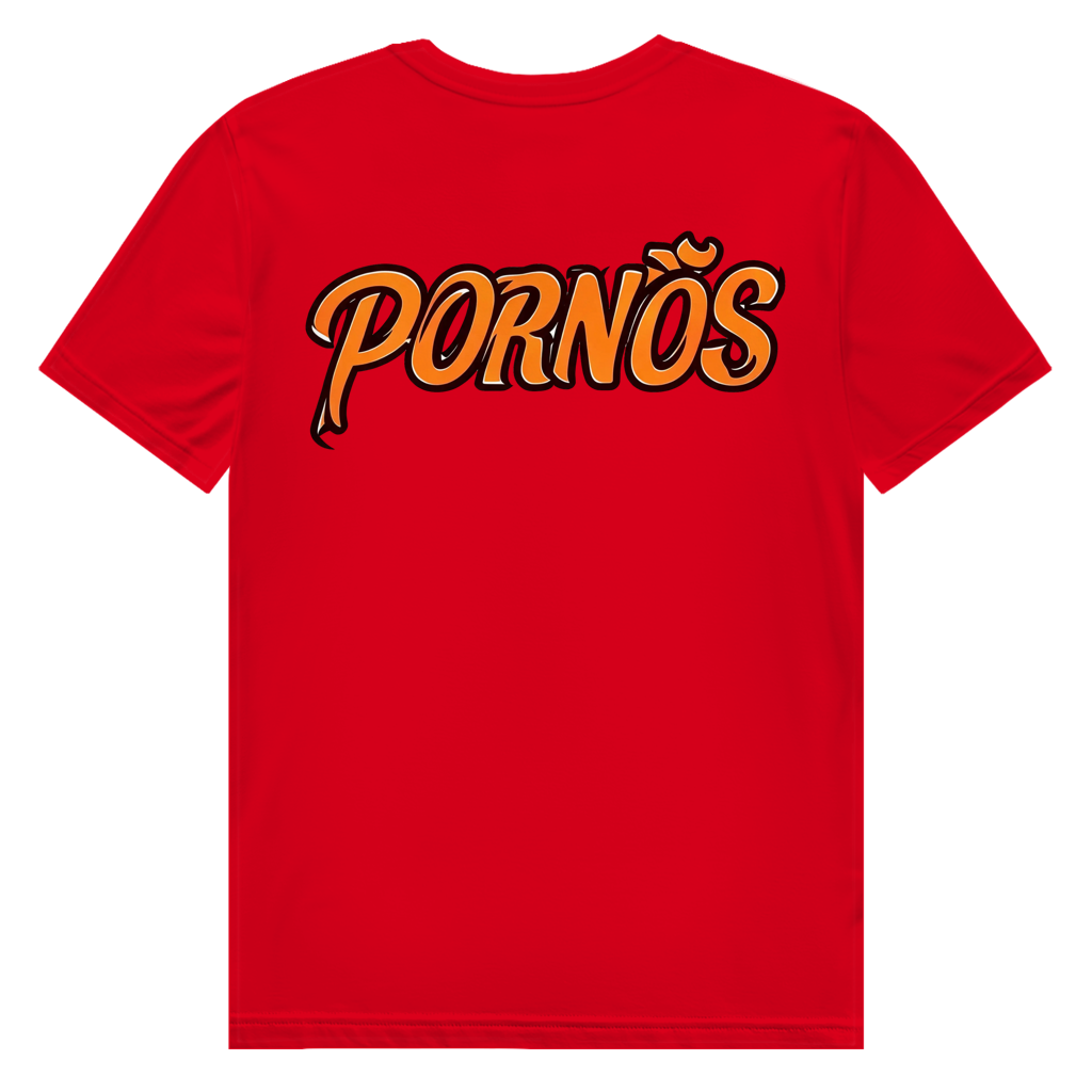 PORNÖS – Herren Premium Bio T-Shirt – Backdruck