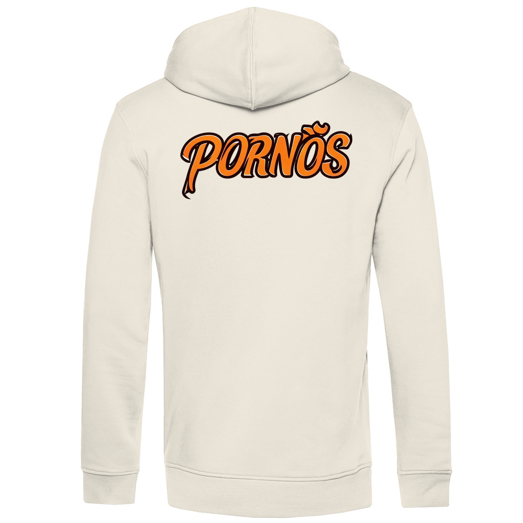 PORNÖS – Herren Premium Bio Hoodie – Backdruck