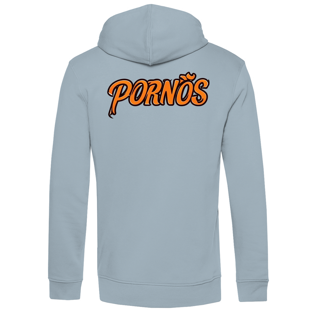 PORNÖS – Herren Premium Bio Hoodie – Backdruck