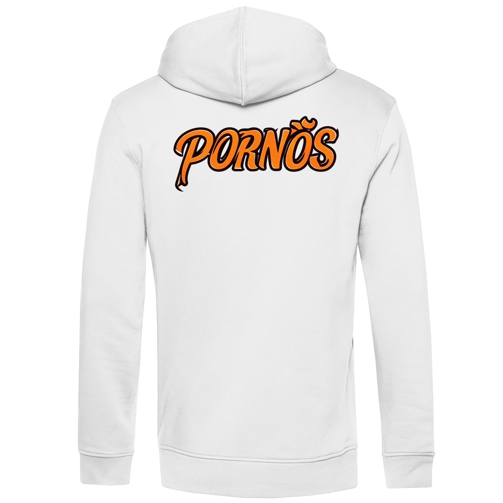 PORNÖS – Herren Premium Bio Hoodie – Backdruck