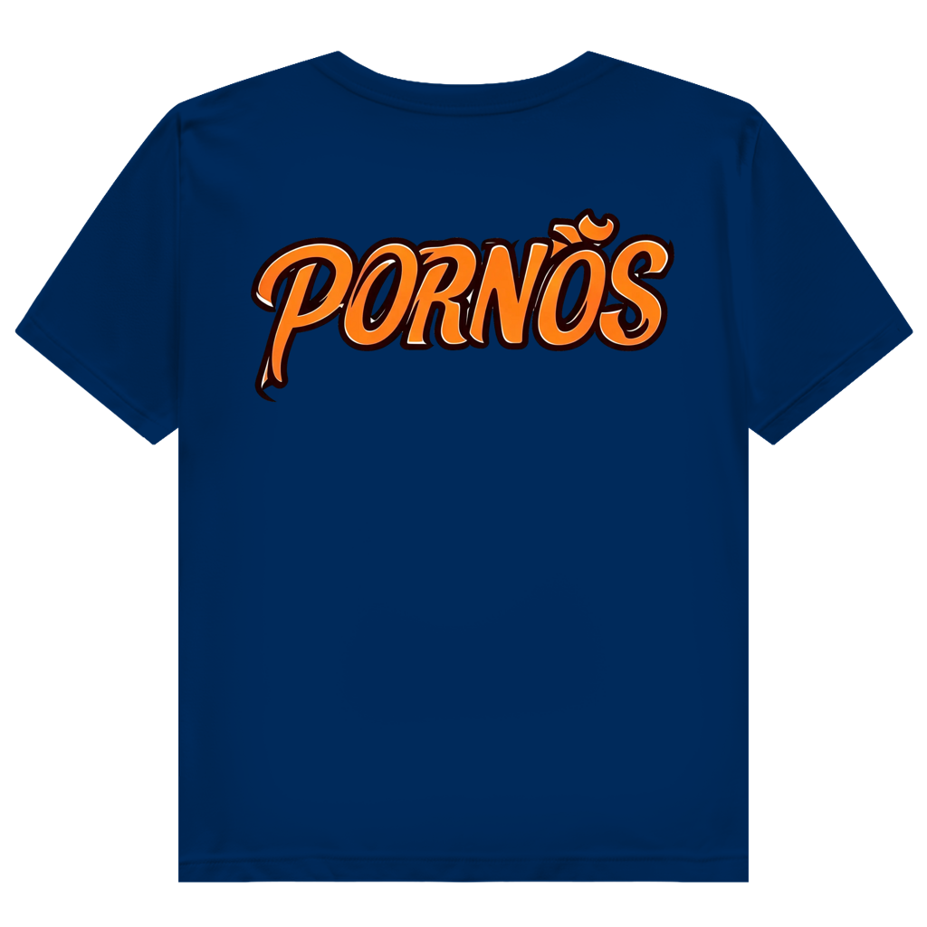 PORNÖS – Damen Premium Bio T-Shirt – Backdruck