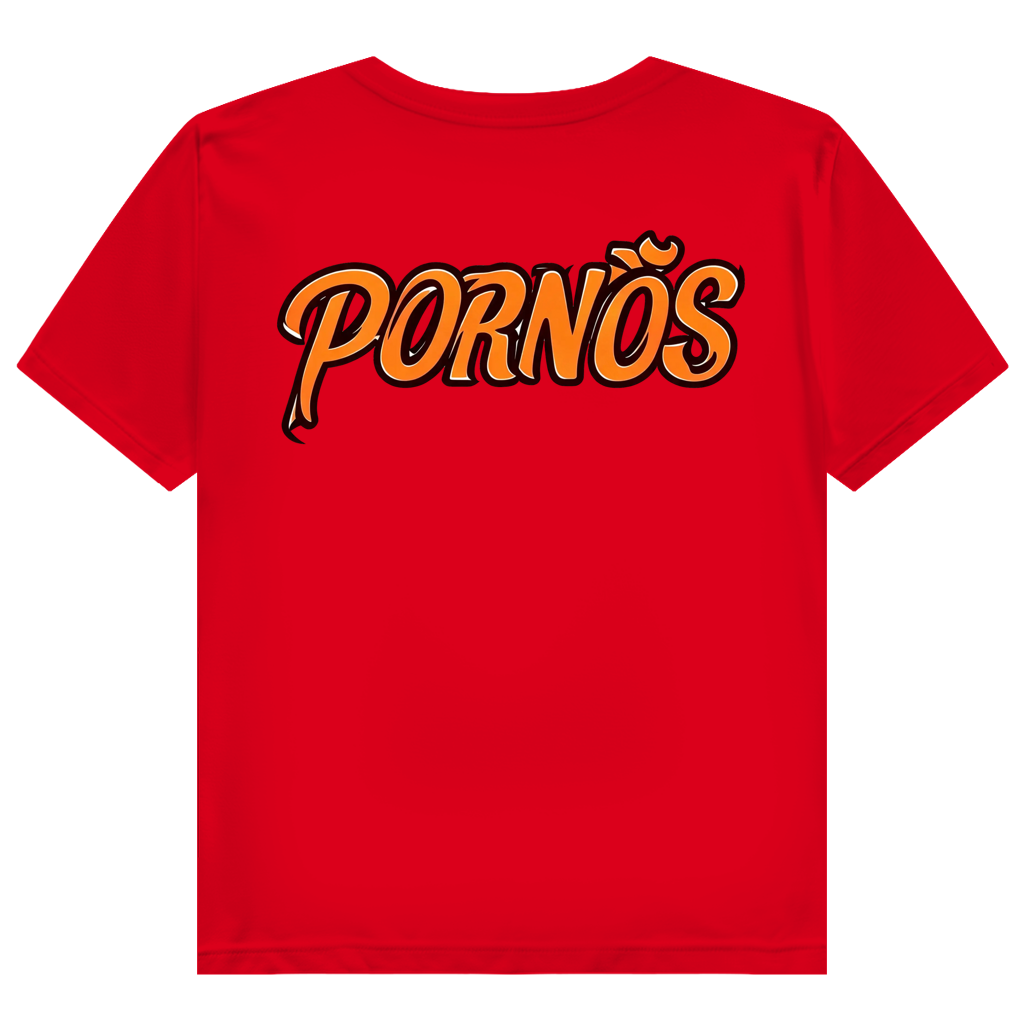 PORNÖS – Damen Premium Bio T-Shirt – Backdruck