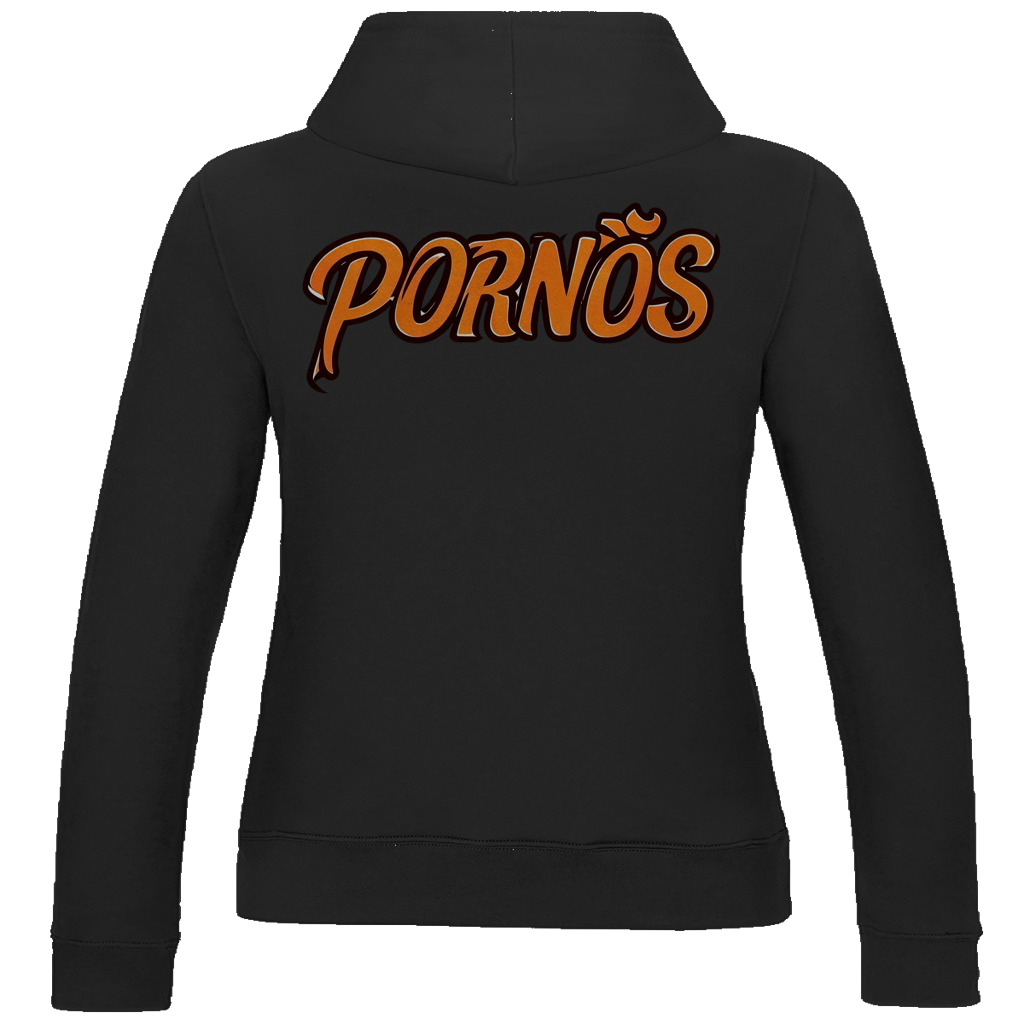 PORNÖS – Damen Hoodie – Backdruck