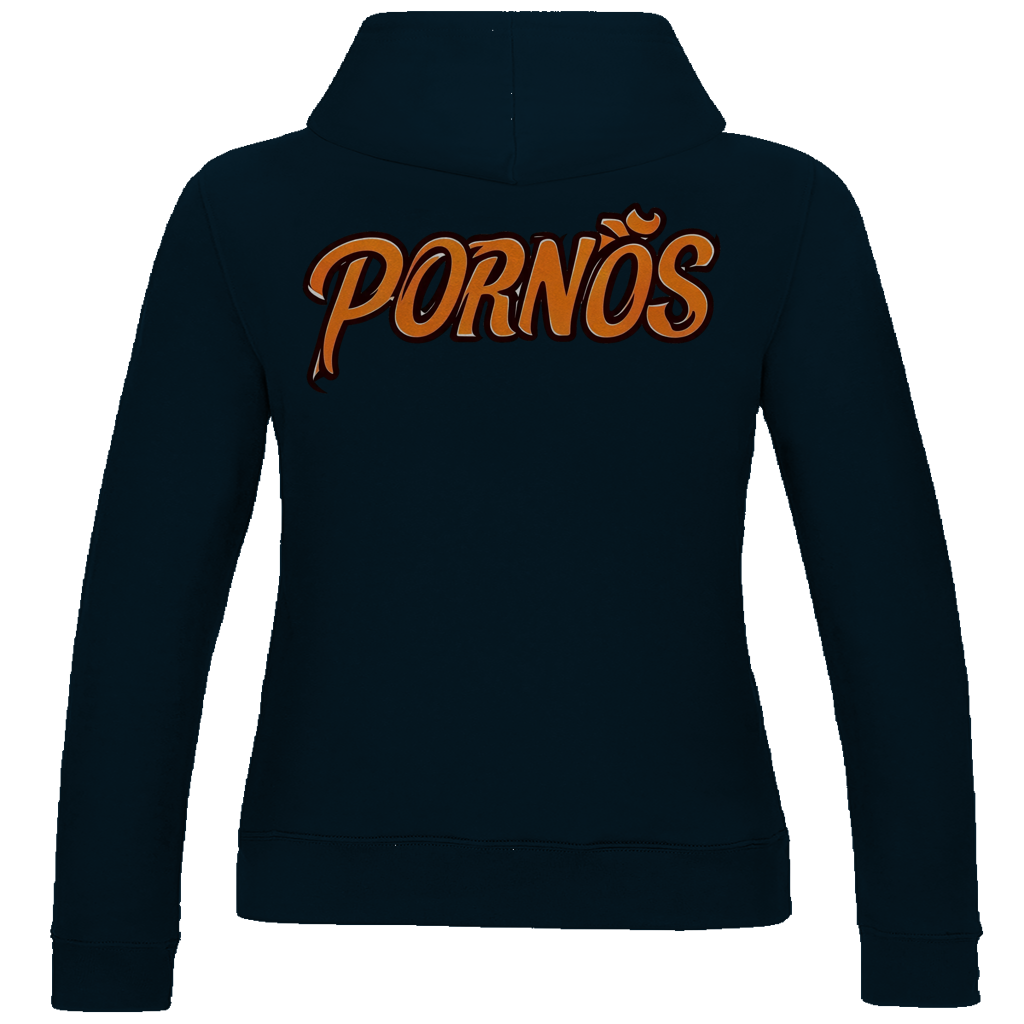 PORNÖS – Damen Hoodie – Backdruck