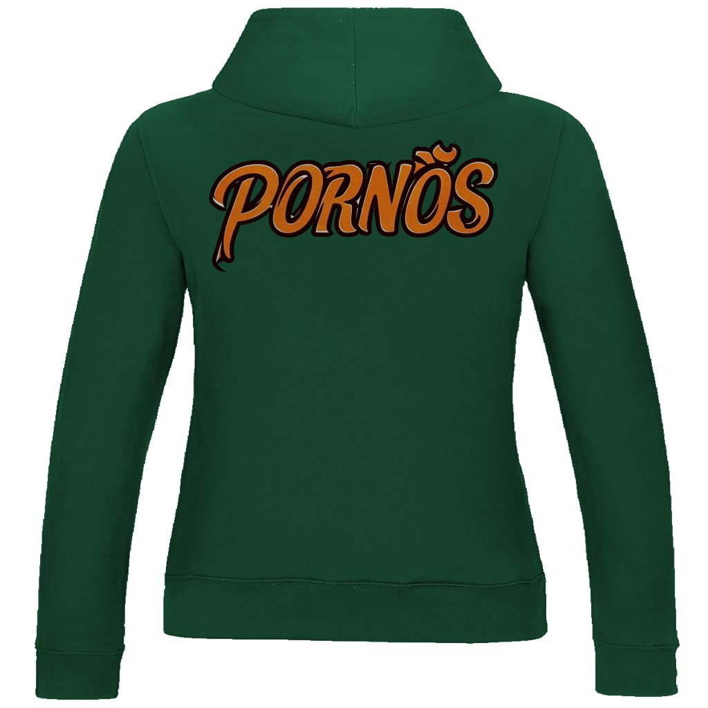 PORNÖS – Damen Hoodie – Backdruck