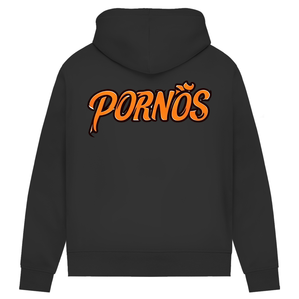 PORNÖS – Damen Premium Bio Hoodie – Backdruck