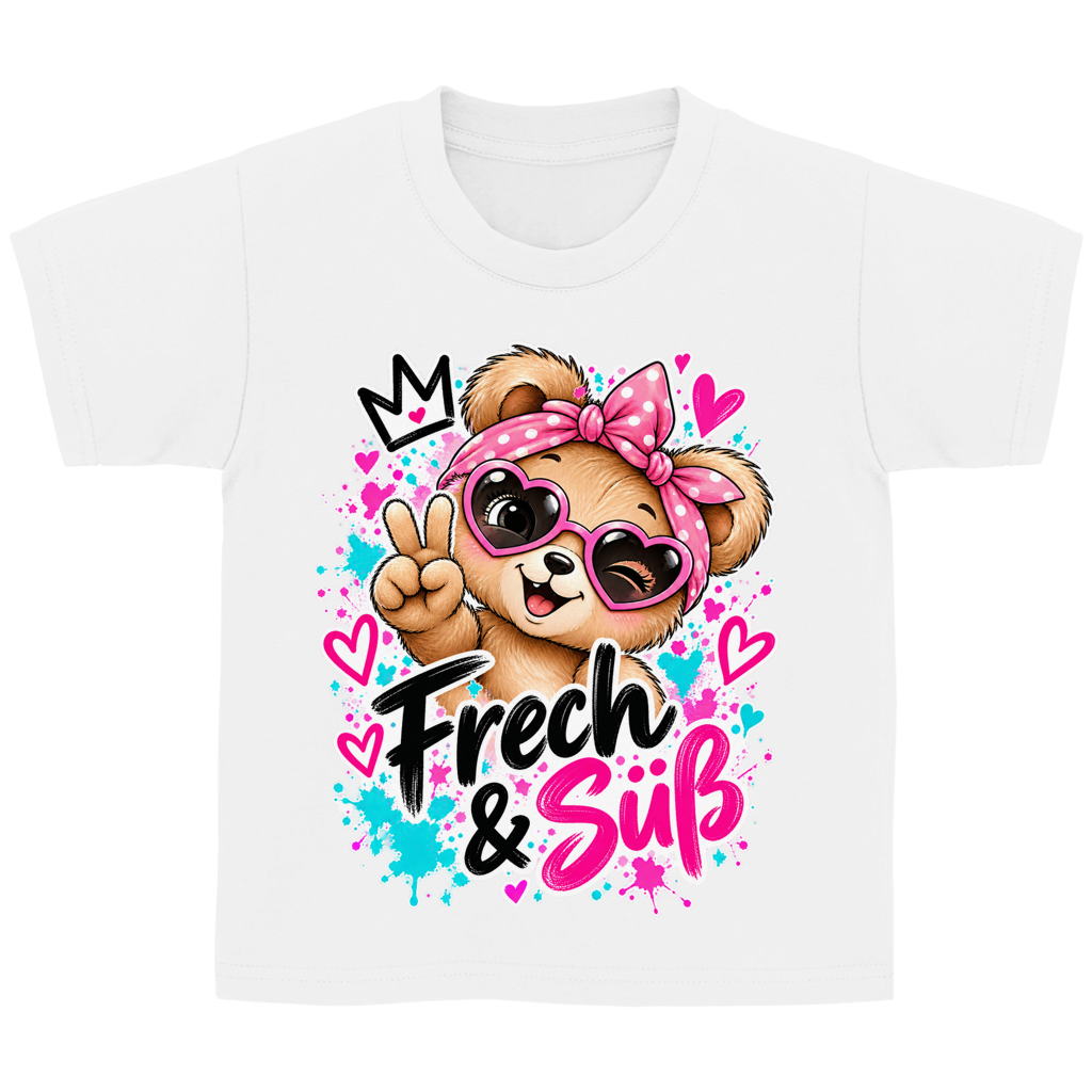 Freche Bärenbande – Mädchen T-Shirt – Frech & Süß