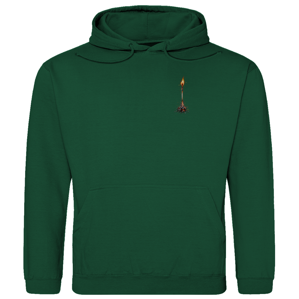 Herren Hoodie – Brennende Nadel im Heuhaufen