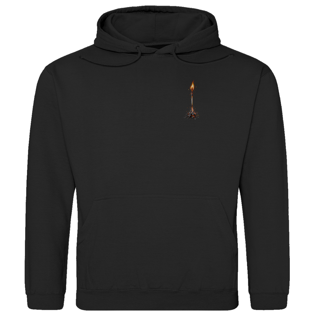 Herren Hoodie – Brennende Nadel im Heuhaufen