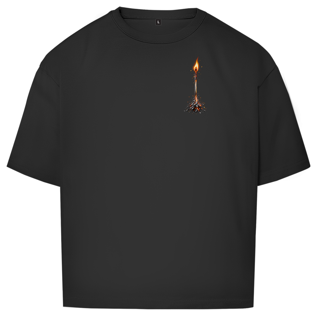 Oversize T-Shirt – Brennende Nadel im Heuhaufen