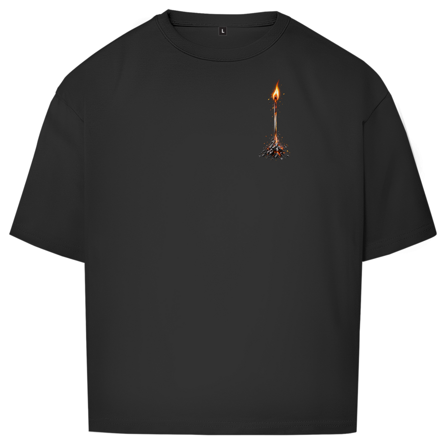 Oversize T-Shirt – Brennende Nadel im Heuhaufen