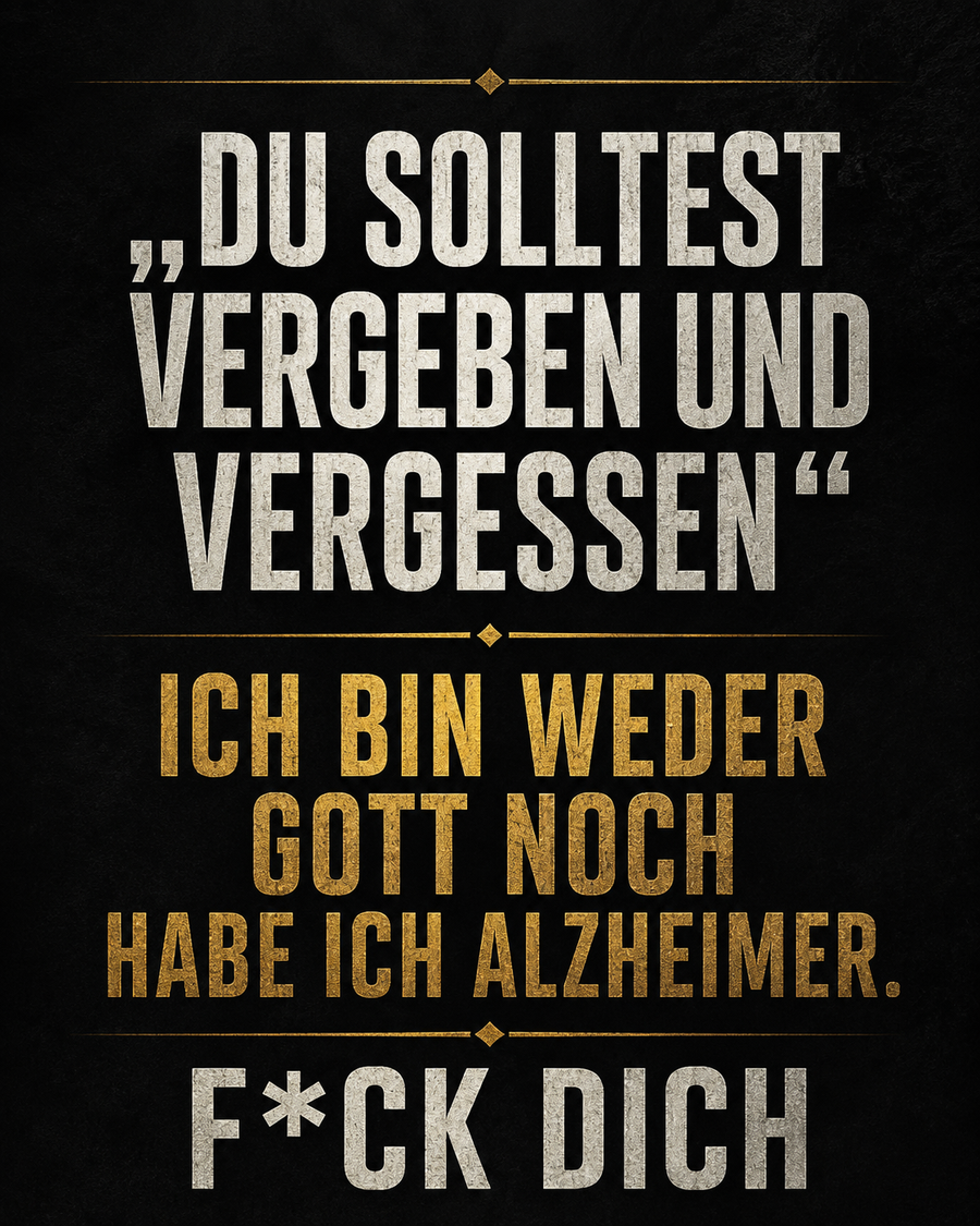 Sticker mit Motiv: F*ck dich (Textmotiv)